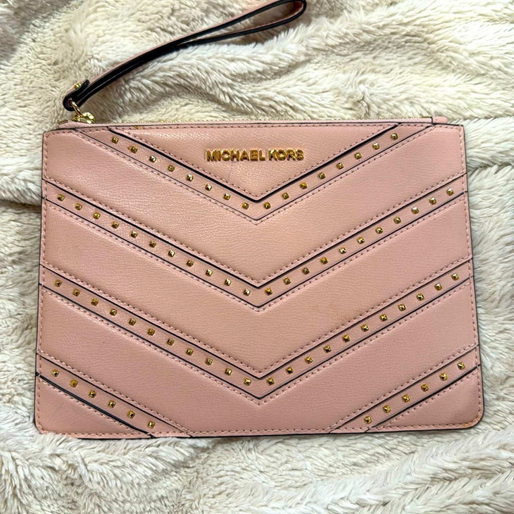 MK. XL Zip Clutch Wristlet